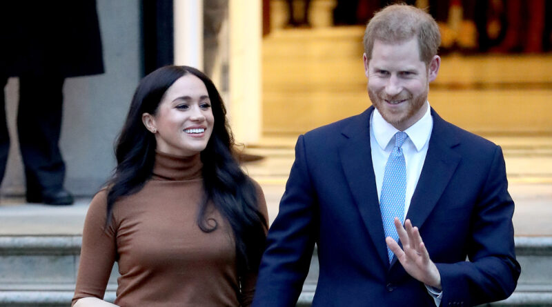 Meghan Markle y el príncipe Harry