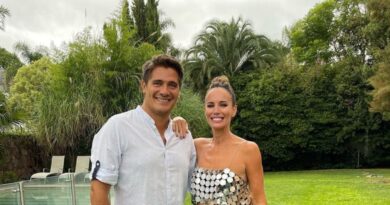Guillermo Andino y su esposa Carolina Prat